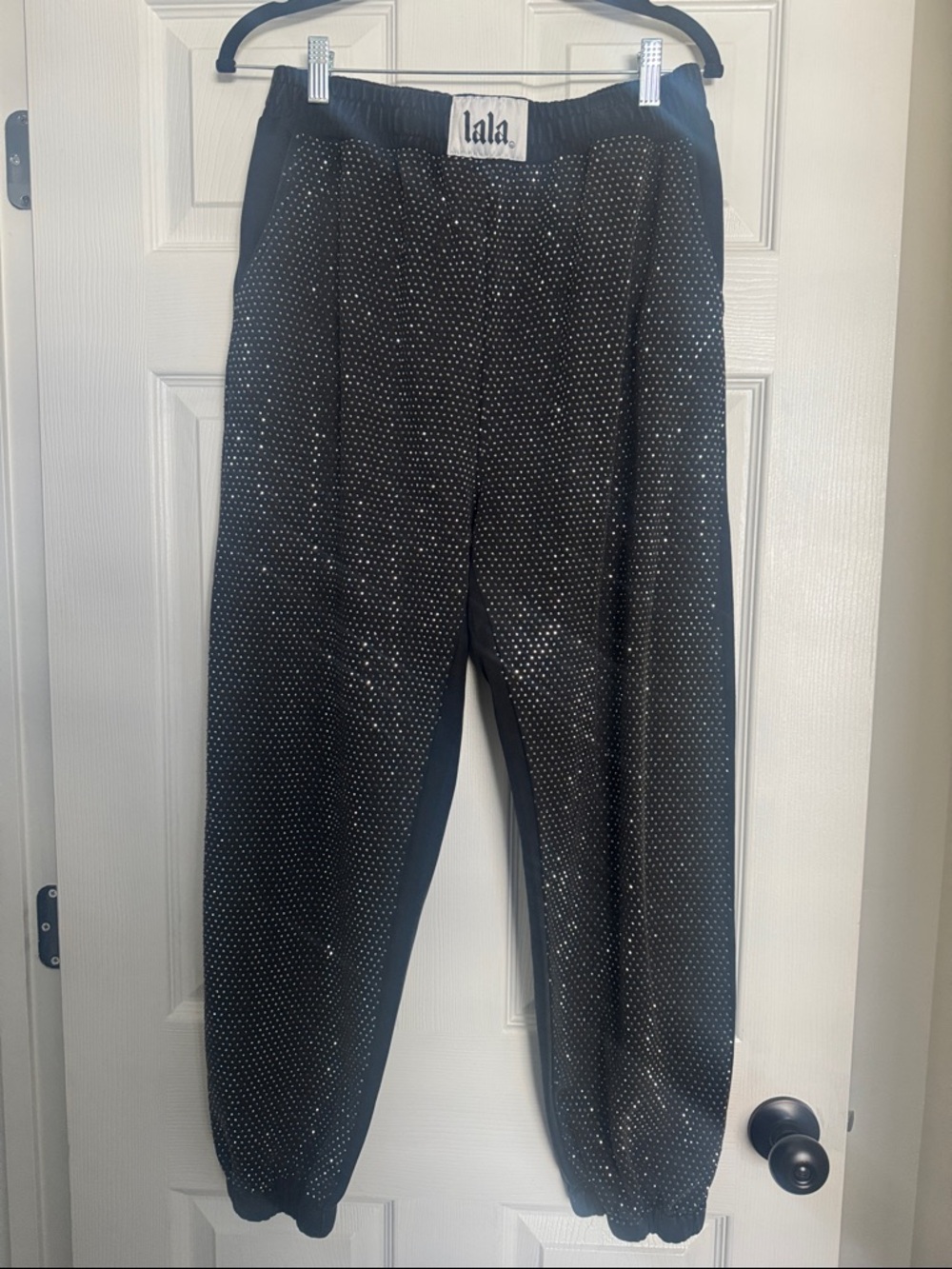 Dressed in LALA Queen of Grunge French Terry Joggers